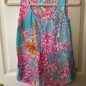 Silk Lilly Pulitzer Top